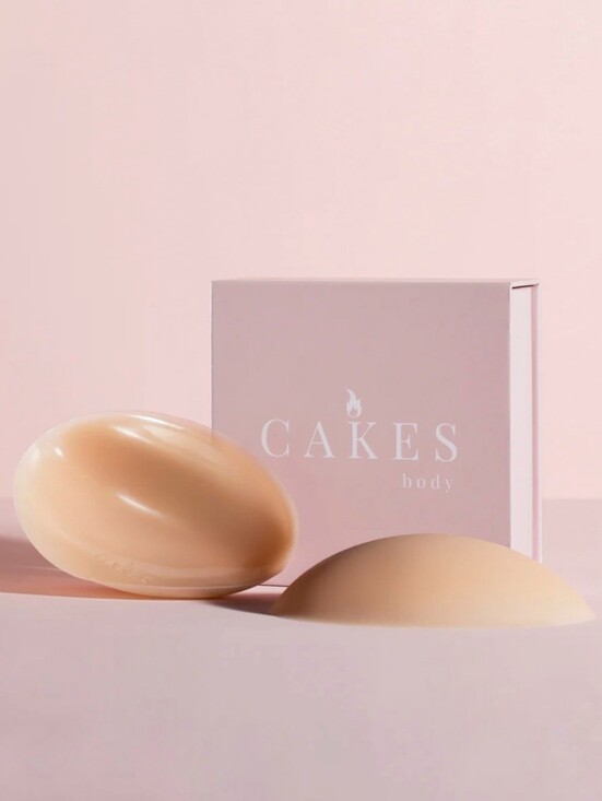 Cake Other - CAKES Body Volume Grippy Insert Silicone Bra Honey